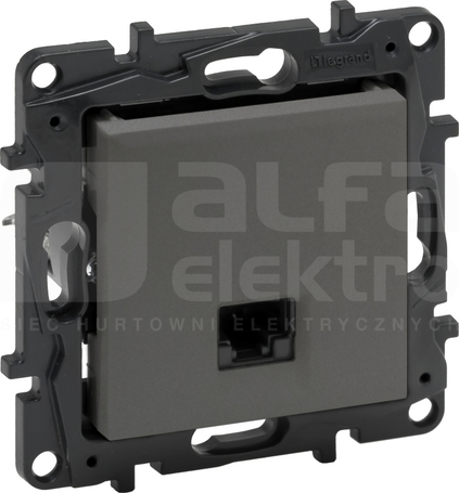 NILOE STEP RJ45 kat.5e stalowy Gniazdo komputerowe