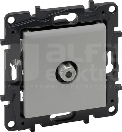 NILOE STEP F aluminium Gniazdo TV-SAT końcowe
