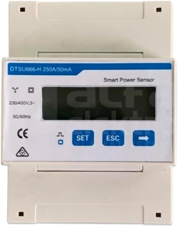 DTSU666-H_250 3p4w LCD 250A RS485 TH Licznik energii 3-fazowy (PV)