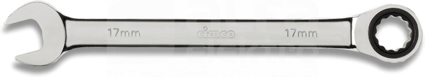 17mm Klucz płasko-oczkowy