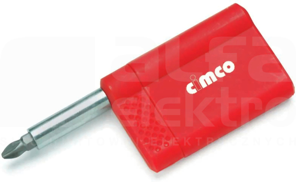 7-elem. Zestaw końcówek +śrubokręt