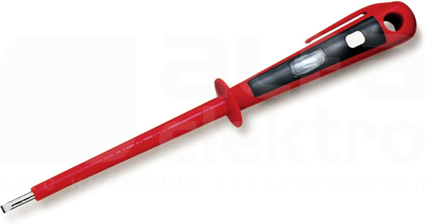125-250VAC 3,5x190mm Śrubokręt ze wskaźnikiem napięcia
