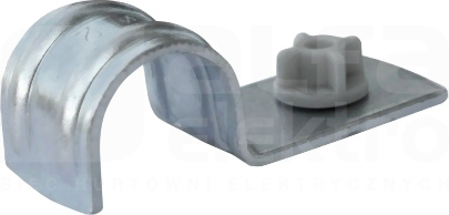 R-PFT 10mm (50szt) Uchwyt stalowy do kabli