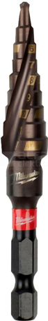 SHOCKWAVE 4-12/1mm Wiertło stopniowe udarowe
