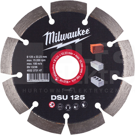 DSU 125/22,2mm Tarcze diamentowe