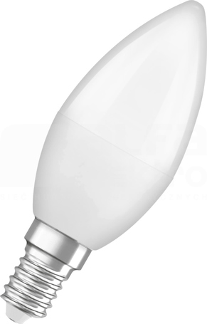 CLASSIC B40 FR 4,9W/827 E14 470lm mat Źródło LED VALUE 220-240V świeczka