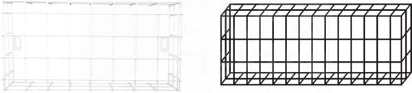 PANORAMA biały Siatka ochronna