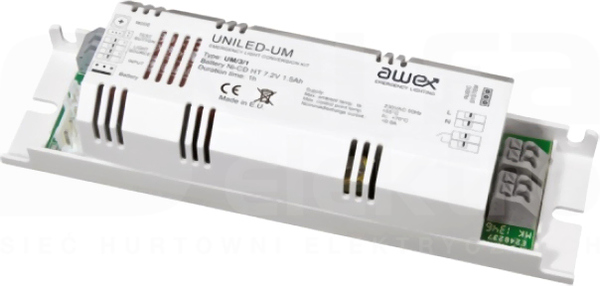 UNILED UM 4W 1h AT NiMH 7,2V B1 Moduł awaryjny