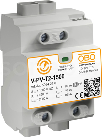 V-PV-T2-1500 Ogranicznik przepięć
