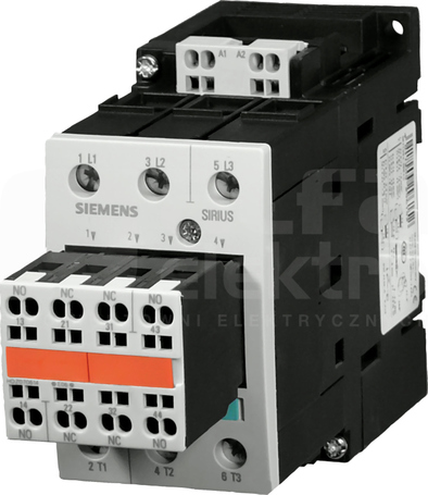SIRIUS 50A 22kW 24VDC 2NO+2NC Stycznik 3P