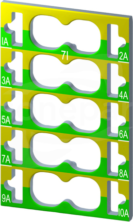 SIMATIC ET-200SP COLOR CODE CC71 (10szt) Etykieta
