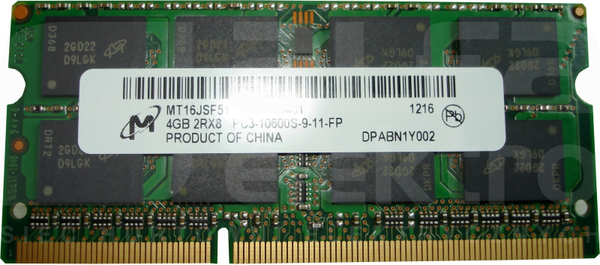 SIMATIC PC 1x2GB DDR3 1066 SODIMM Pamięć operacyjna