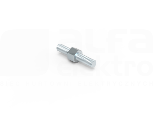 81.2 NI ŁĄCZNIK PROSTY DRĄŻKA IZOLACYJNEGO M8