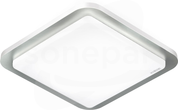 RS LED D2 V3 9,5W 3000K 795lm stal szczotkowana Oprawa LED z czujnikiem ruchu i zmierzchu