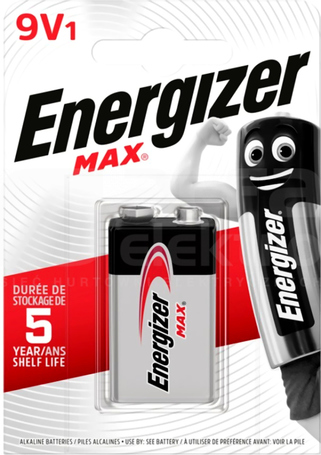 MAX 9V 6LR61 Bateria alkaliczna