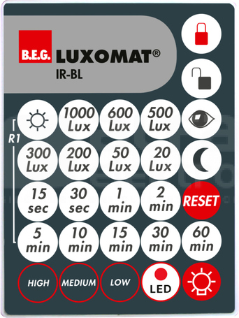 IR-BL Pilot zdalnego sterowania