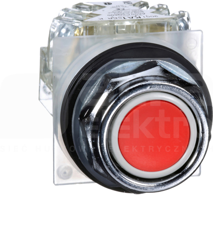 9001KR1RH13 PRZYCISK NO+NZ CZERWONY