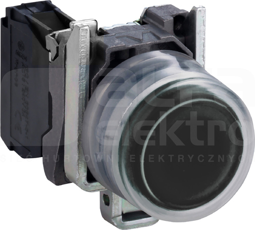XB4BP21 N/O, CZARNY, OKAPT. PRZYCISK Z SAMO.POWROTEM