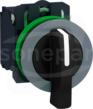 XB5FJCUST02 Płaski Ssw Long Handle 2 Poz 1No Cp Przycisk