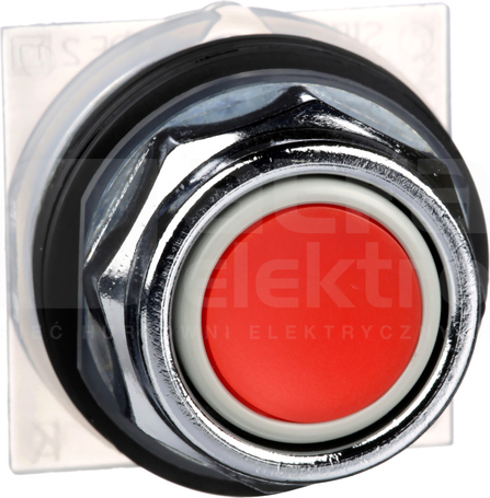 HARMONY 9001K 30mm czerwony Przycisk okrągły z samopowrotem