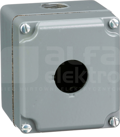 9001KY1 KASETA PUSTA 1-OTWÓR fi30 ALUMINIUM