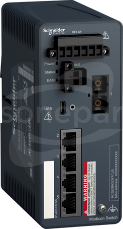 Switch Zarządzalny 4TX/1FX-MM Switch