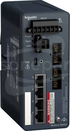 Switch Zarządzalny 4TX/2FX-SM Switch