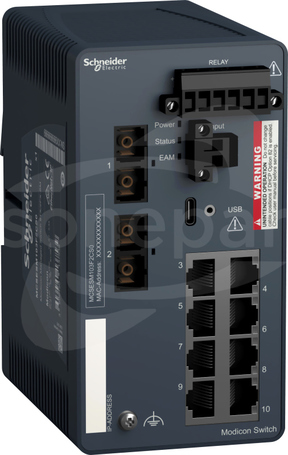 Switch Zarządzalny 8TX/2FX-SM Switch