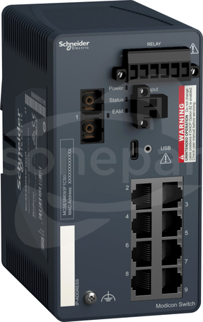 Switch Zarządzalny 8TX/1FX-SM Switch