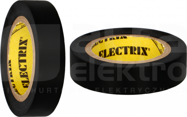 ELECTRIX 211 0,13x50mm 20m czarny Taśma elektroizolacyjna