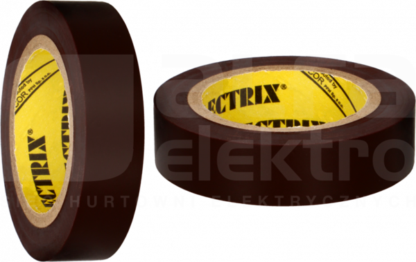 ELECTRIX 211 0,13x19mm 20m brązowy Taśma elektroizolacyjna