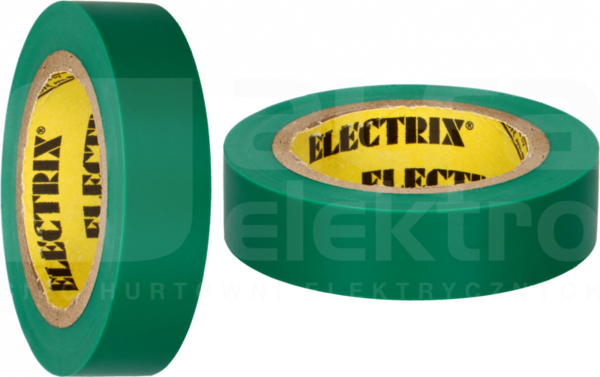 ELECTRIX 211 0,13x19mm 20m zielony Taśma elektroizolacyjna
