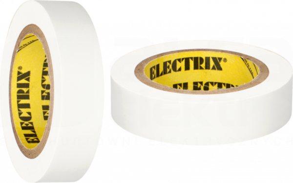 ELECTRIX 211 0,13x15mm 10m biały Taśma elektroizolacyjna
