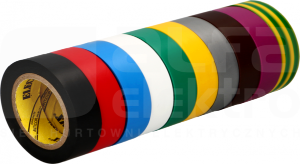 ELECTRIX 211 0,13x19mm 20m tęcza (10szt) Taśma elektroizolacyjna
