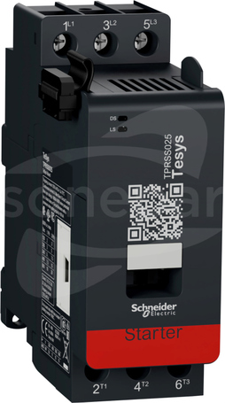 TPRSS025 I=25 A (AC-3) / 11 kW Rozrusznik