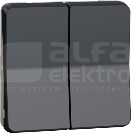 MUREVA STYL IP55 antracyt Mechanizm przycisku roletowego