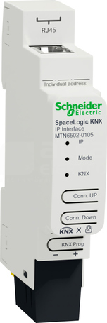 SPACELOGIC KNX Interfejs IP na szynę DIN