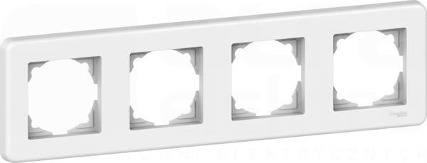 LNA5800421 biały Ramka czterokrotna