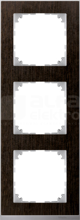 MERTEN M-PURE DECOR wenge Ramka 3-krotna