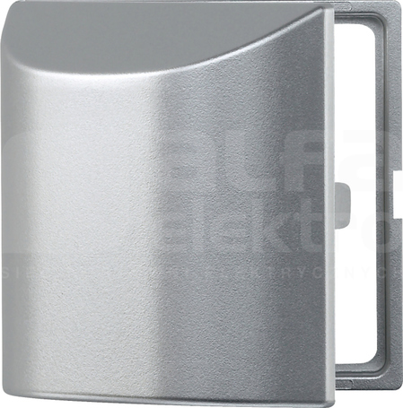 MERTEN SYSTEM M aluminium Pierścień pośredni z klapką