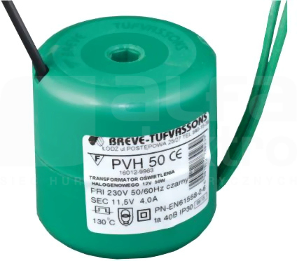 PVH 50W 230/11,5V Trafo elektroniczny zabezp.