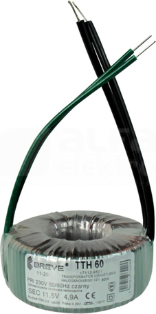 TTH 60VA 230/11,5V Trafo toroid z zabezp.