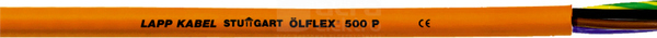 OLFLEX 500 P 2x1,5 /500V Przewód giętki