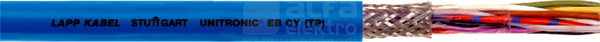 UNITRONIC EB CY(TP) 2x2x0,75 Przewód sterowniczy iskrobezpieczny ekranowany