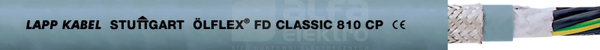 OLFLEX-FD CLASSIC 810CP 25G1,5 nr Przewód bardzo giętki ekranowany poliuretanowy