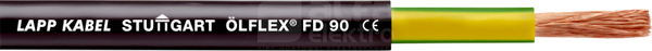 OLFLEX-FD 90 1G10 Przewód bardzo giętki olejodporny (USA)