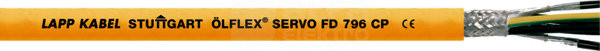 OLFLEX-SERVO-FD 796CP 4G1,5 Przewód do serwonapędów ekranowany