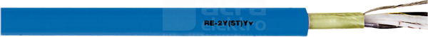 RE-2Y(ST)Yv 2x2x0,5 niebie. Przewód do transmisji danych ekranowany