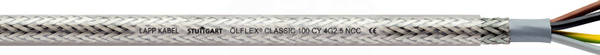 OLFLEX CLASSIC 100 CY 4G2,5 Przewód sterowniczy giętki ekranowany