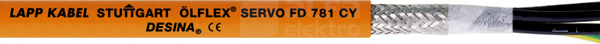 OLFLEX-SERVO-FD 781CY 4G1,5 Przewód do serwonapędów ekranowany